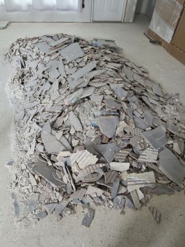 Construction Site Cleanup in Sarasota, Florida by Sara Bay Hauling LLC